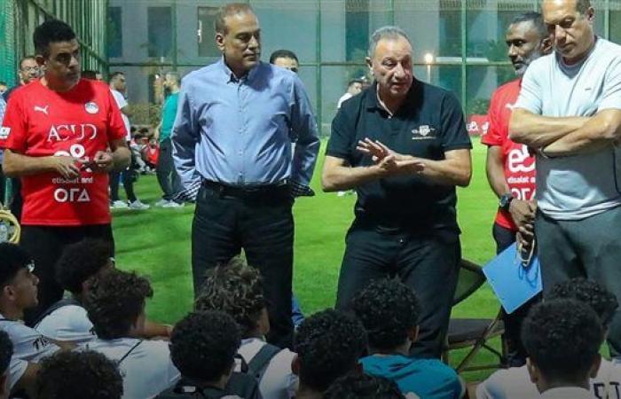 محمود الخطيب يؤازر منتخب مصر تحت 17 سنة قبل انطلاق كأس العالم
