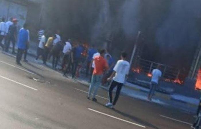 السيطرة على حريق هائل بمطعم داخل فندق شهير في الإسكندرية (صور)