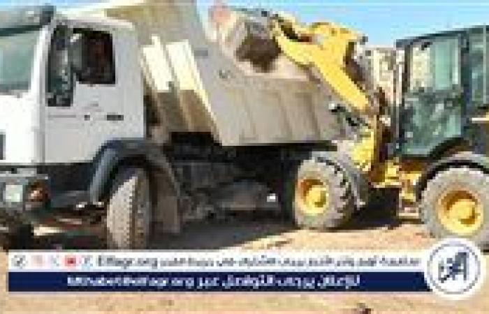 حملة مكبرة لرفع المخلفات والقمامة بشوارع مدينة ديروط بأسيوط