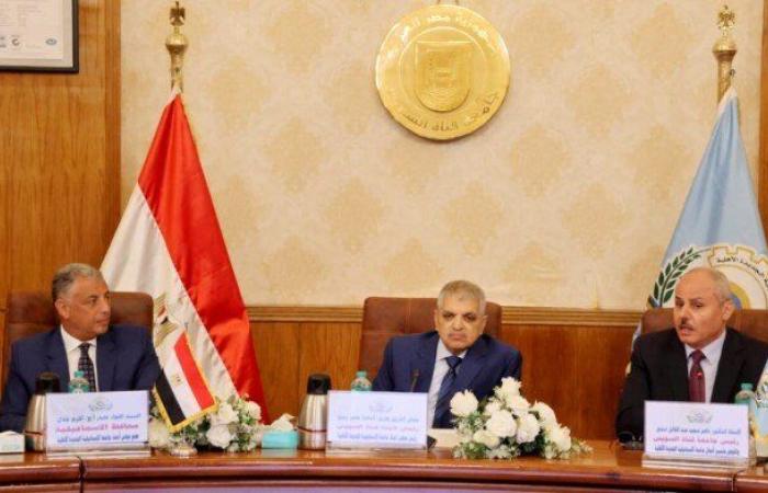 جامعة القناة تستضيف الجلسة الخامسة لمجلس أمناء جامعة الإسماعيلية الأهلية بمشاركة "ربيع وجلال"