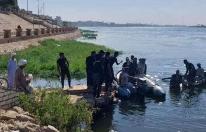بعد 5 أيام من البحث .. انتشال جثة شاب غرق فى بحر شبين بالمحلة