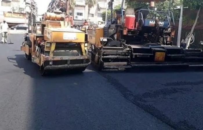 استمرار أعمال تطوير ورفع كفاءة مساكن الحزب الوطني في بورسعيد.. صور