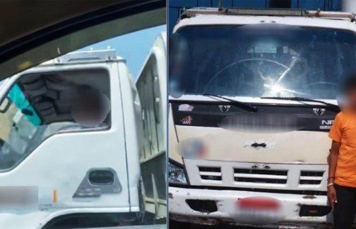 ضبط طفل بتهمة قيادة سيارة نقل أعلى الطريق الدائري بالجيزة
