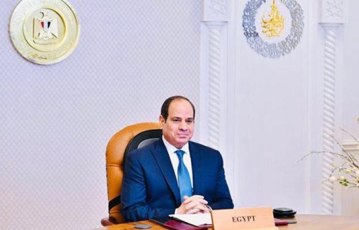 السيسسي يؤكد عمق العلاقات الاستراتيجية بين مصر والولايات المتحدة الأمريكية