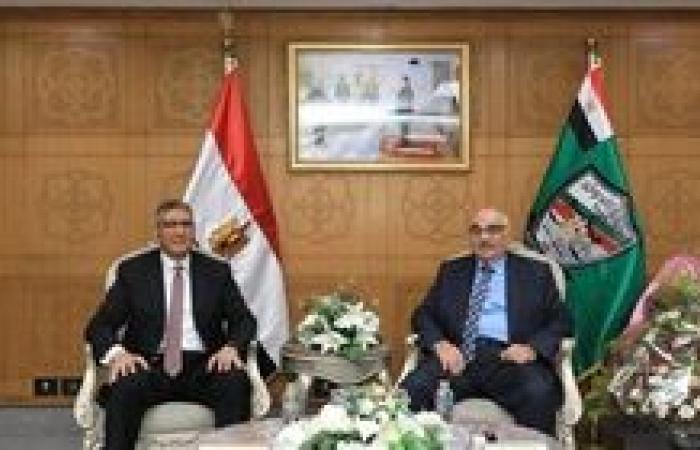 محافظ الجيزة يزور رئيس هيئة قضايا الدولة لتهنئته بتولّي منصبه الجديد