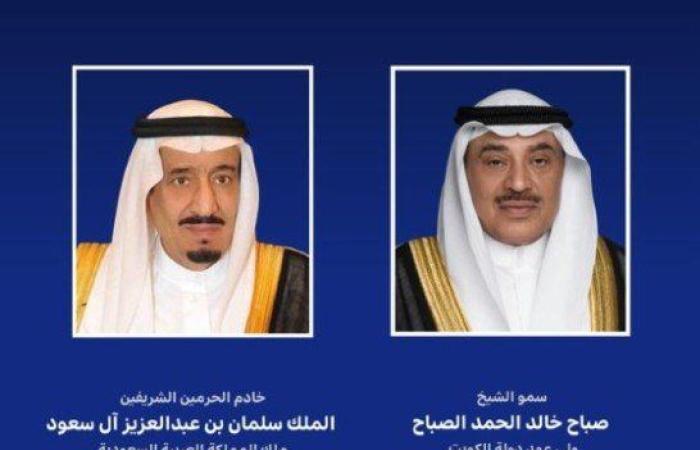 ولي العهد الكويتي يعزي خادم الحرمين بوفاة الأمير الوليد بن خالد بن طلال بن عبد العزيز آل سعود
