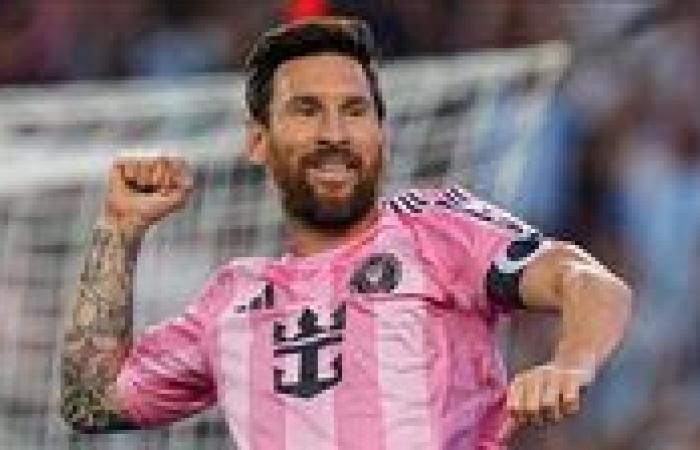 ليونيل ميسي يسجل هدفين في فوز إنتر ميامي على نيويورك ريد بولز (1/5) في الدوري الأمريكي