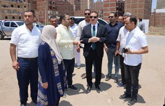 محافظ المنوفية يتفقد إنشاءات المدارس الجديدة بأحياء شرق وغرب شبين الكوم
