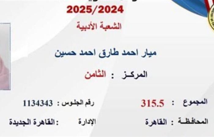 "القران الكريم سر تفوق بنتى".. والد الطالبة ميار  ...