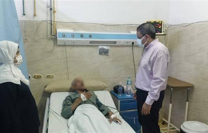 وكيل صحة المنوفية يجري جولة مفاجئة على عدد من مستشفيات أشمون