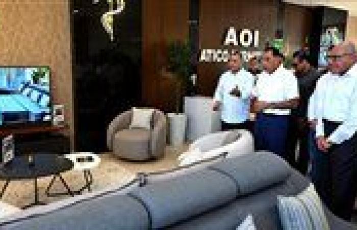 رئيس الوزراء يفتتح معرض الهيئة العربية للتصنيع «أتيكو» للصناعات الخشبية