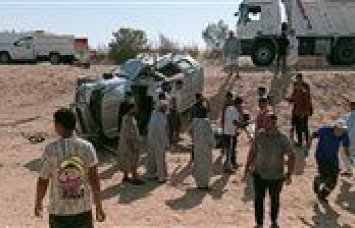 وفاة الحارس الشخصي لمدير أمن الوادي الجديد  متأثرا بإصابته فى حادث المنيا