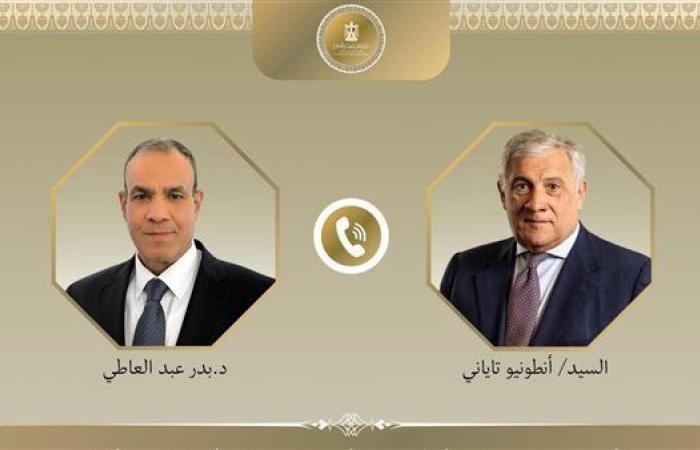 اتصال هاتفى بين وزير الخارجية والهجرة ووزير خارجية إيطاليا