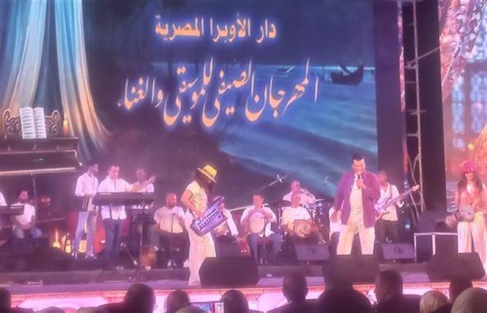 إيهاب توفيق يشعل مهرجان الأوبرا الصيفي في إستاد الإسكندرية