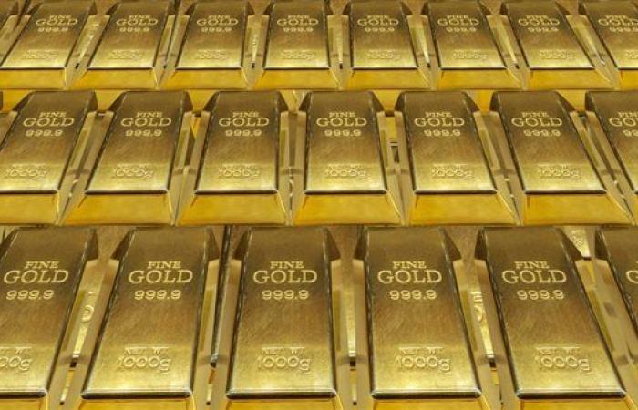 انخفاض أسعار الذهب إلى أدنى مستوى في 3 أسابيع