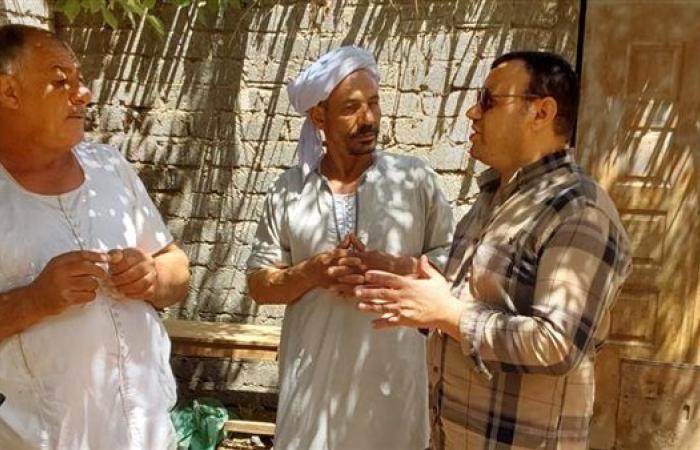 مياه الفيوم تُجري استطلاع رأي للمواطنين بعزب منشأة بني عتمان .. صور