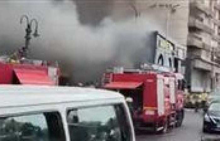 السيطرة على حريق مصر الجديدة بدون اصابات