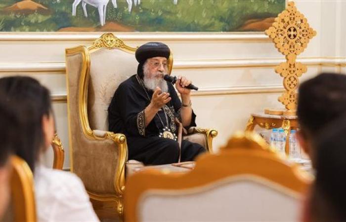 البابا تواضروس الثاني يلتقي مع شباب لوجوس في حلقات نقاشية