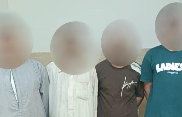 ضبط مرتكبى واقعة وضع أعمال دجل وسحر بإحدى المقابر فى دائرة مركز شرطة أوسيم