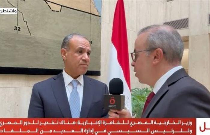 وزير الخارجية: مؤتمر «حل الدولتين» نجح في إعادة الزخم للقضية الفلسطينية
