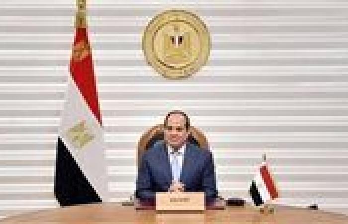السيسي يؤكد موقف مصر الثابت الرافض لمحاولات تهجير الشعب الفلسطيني من أرضه