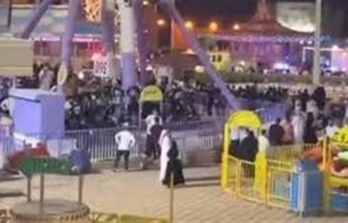 لحظة سقوط لعبة في ملاهي الطائف.. وآخر تطورات الحادث المأساوي في الهدا