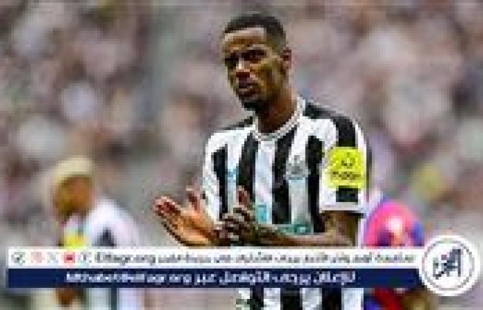ألكسندر إيزاك يعود لتدريبات نيوكاسل بعد فترة تمرد بسبب عرض ليفربول