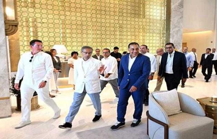 رئيس الوزراء يشهد افتتاح ”إعمار مصر” لفندق ”Palace Beach Resort Marassi ” في ”مراسي الساحل الشمالي”