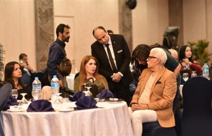 أميرة فتحي تهدي تكريمها لروح لطفي لبيب في مؤتمر مركز السلام