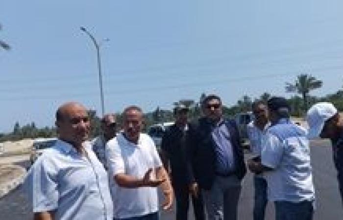 رئيس جهاز  دمياط الجديدة يتفقد الأحياء السكنية والطرق بالمدينة