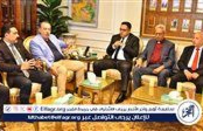 محافظ أسيوط يستقبل وفد كلية لاهوت مجمع المثال الإنجيلية ويشيد بدورها المجتمعي