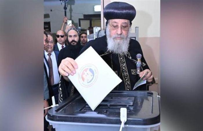 قيادات كنسية تدلي بأصواتها في أول أيام انتخابات مجلس الشيوخ.. مشاركة وطنية ومسئولية دينية