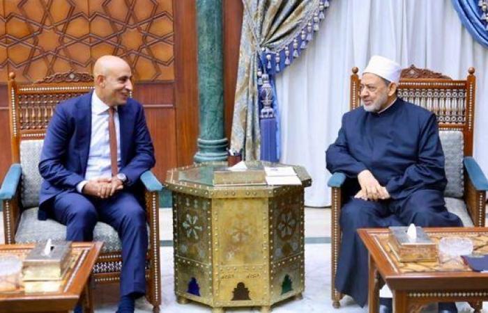 شيخ الأزهر يستقبل وزير التربية والتعليم لبحث التعاون في ترسيخ الهوية الدينية واللغوية بالمدارس