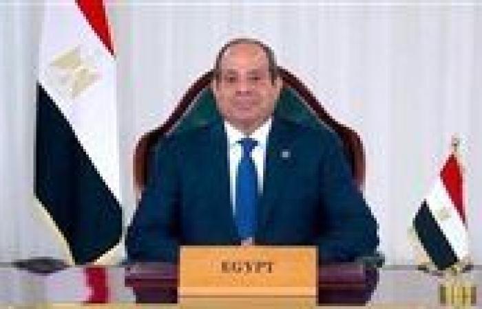 الرئيس السيسي يؤكد ضرورة وقف التصعيد وإنهاء الحرب على غزة