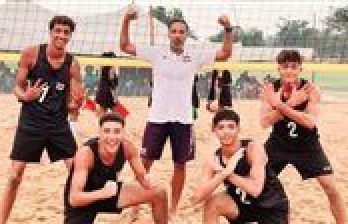 منتخب ناشئي الطائرة يتألق في بطولة إفريقيا ويتأهل إلى ربع النهائي
