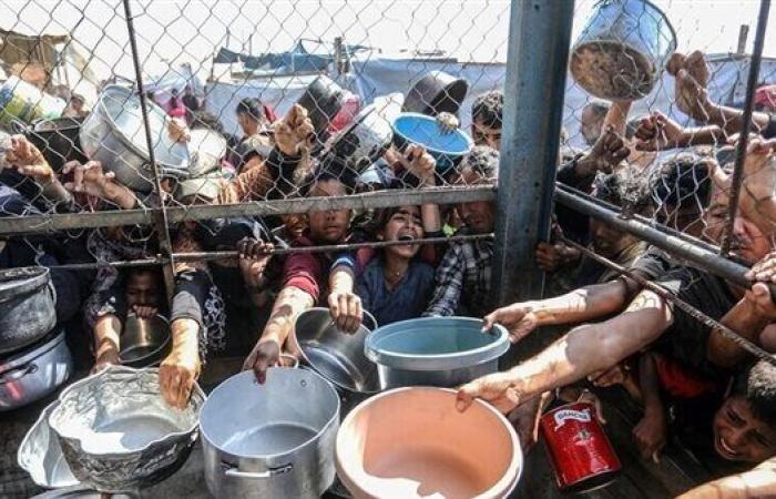 الاحتلال يطلق النار بكثافة تجاه منتظري المساعدات شمال رفح الفلسطينية
