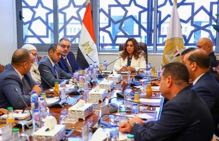 وزيرة التنمية تستقبل وفد من شركة ازري العالمية لبحث مجالات التعاون المستقبلي بين الجانبين