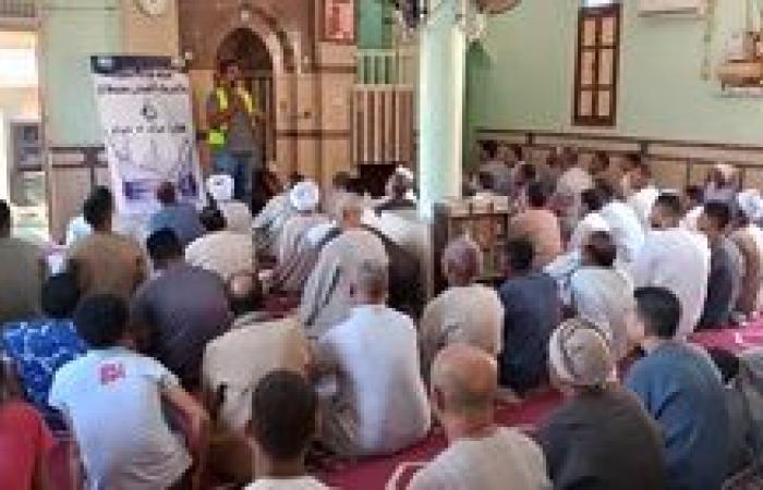 انشطة توعوية متنوعة تنفذها مياه الشرب بسوهاج للمواطنين لحثهم على ترشيد استهلاك المياه