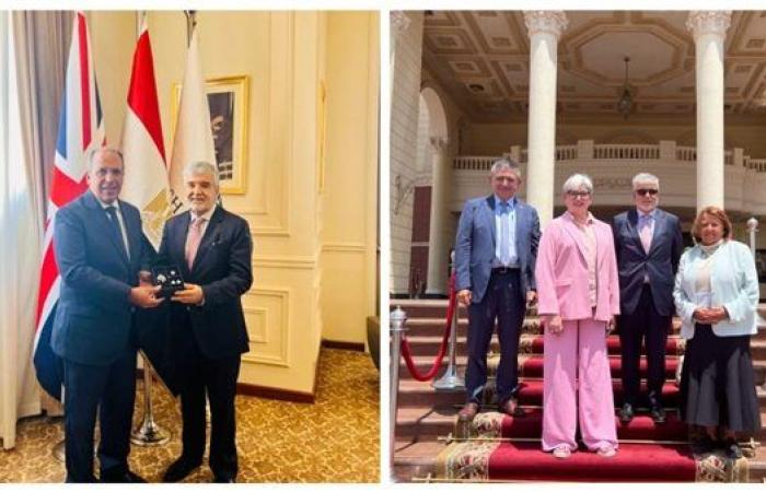 رئيس الجامعة البريطانية يستقبل السفير التشيلي لبحث سبل التعاون المشترك