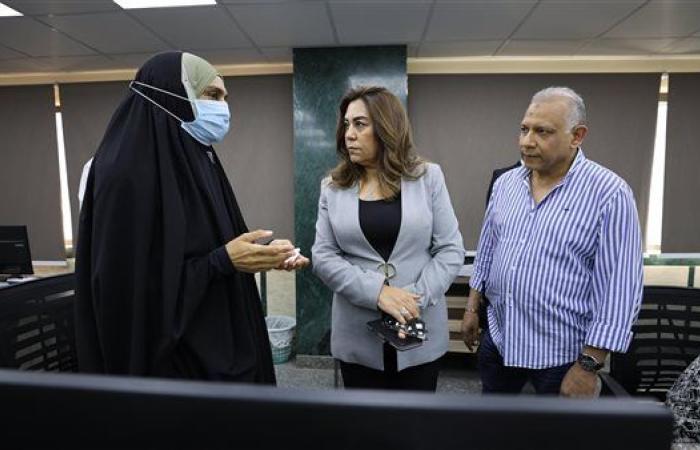 جولة مفاجئة لـ"وزيرة التنمية" بحي الموسكي ...