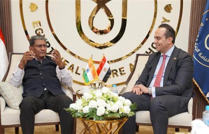 “السبكى” يلتقى سفير الهند لبحث التعاون الإستراتيجي في مجالات الصحة