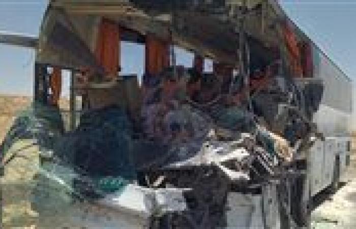 مأساة على طريق الكريمات.. ارتفاع عدد ضحايا تصادم الأتوبيس والنقل إلى 9 متوفين و29 مصابًا