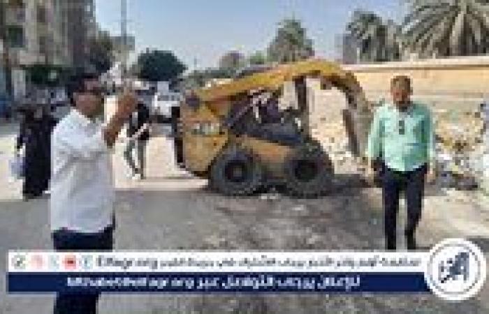 حملة مكبرة لرفع القمامة والمخلفات بمركز ديروط بأسيوط