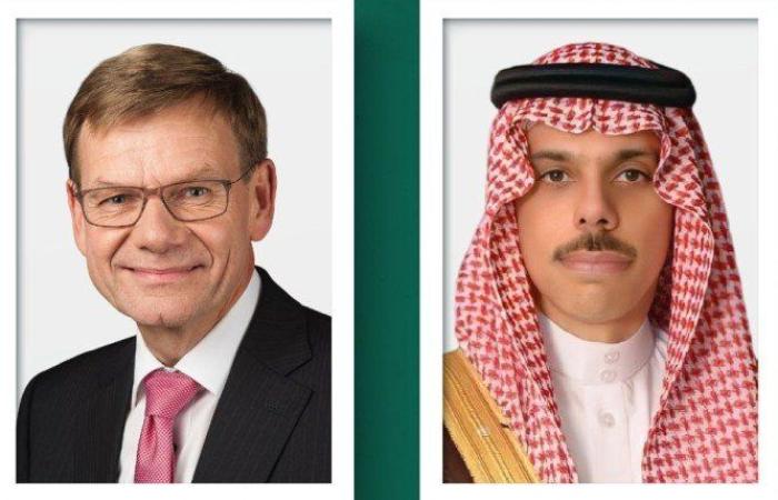 السعودية وألمانيا تبحثان التطورات الأخيرة في قطاع غزة