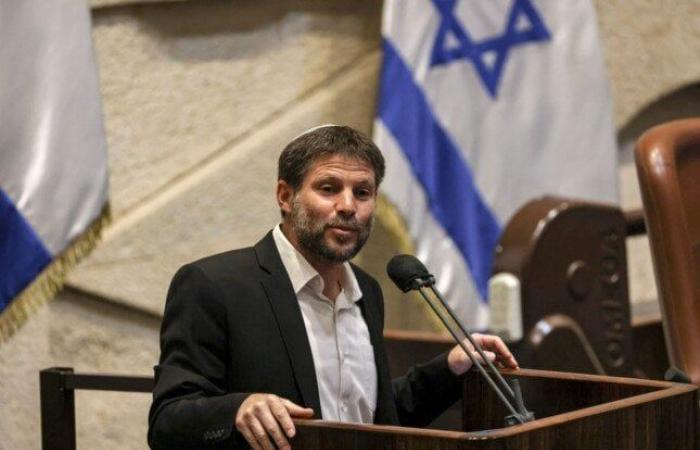 وزير مالية الاحتلال الإسرائيلي: «سنمحو الدولة الفلسطينية مستقبلًا»