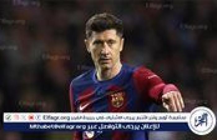 إصابة ليفاندوفسكي تربك استعدادات برشلونة قبل انطلاق الموسم الجديد