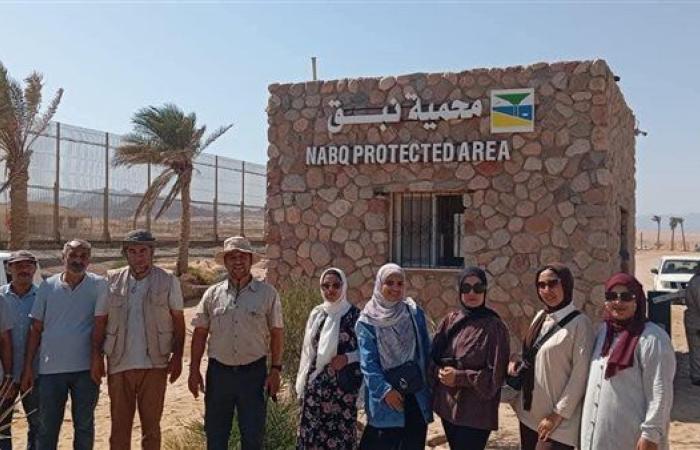 وزارة البيئة تنفذ حملة للتخلص من المخلفات والتوعية بـ"محمية نبق" الطبيعية بجنوب سيناء