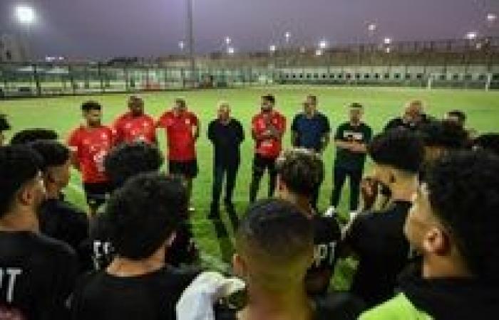 المهندس هاني أبو ريدة يتابع تدريبات المنتخبات