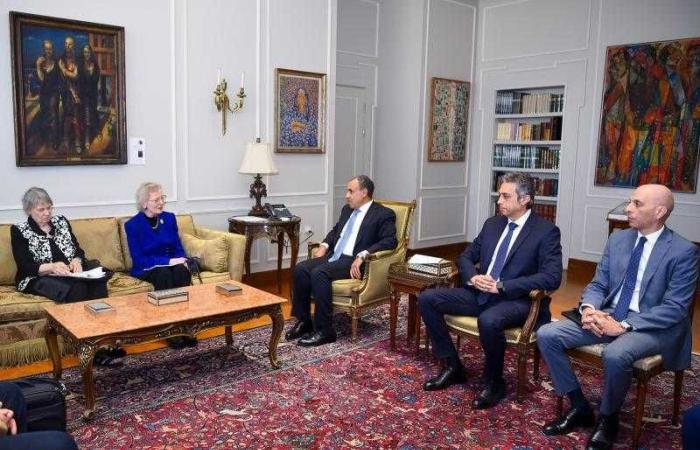 وزير الخارجية يلتقي بقادة مجموعة الحكماء The Elders الداعمة للسلام
