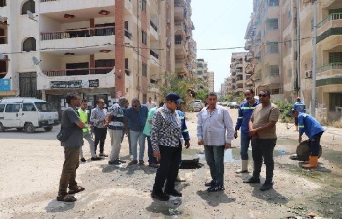 رئيس صرف صحي الإسكندرية يتفقد محطات العجمي لمتابعة كفاءة التشغيل والاستعدادات الصيفية